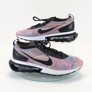 Nike Air Max Flyknit Racer Running Shoes DM9073-300 Pink Blast -Womens Size 10.5